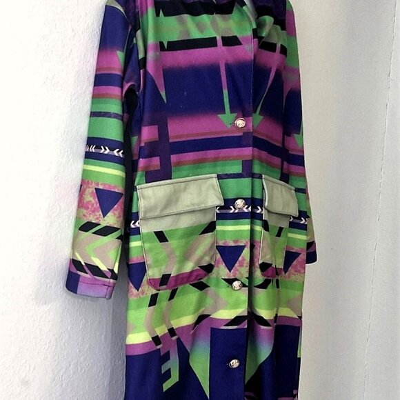 MISSLOOK BOHO TRENCH COAT LARGE - Picture 5 of 12